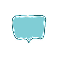Cute Speech Bubble Template