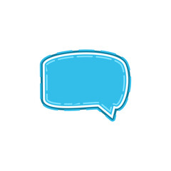 Cute Speech Bubble Template