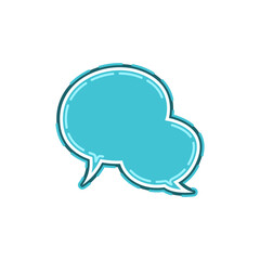 Cute Speech Bubble Template