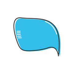 Cute Speech Bubble Template