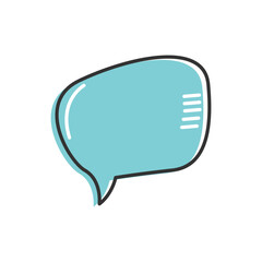 Cute Speech Bubble Template