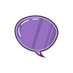 Cute Speech Bubble Template