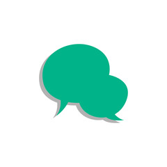 Cute Text Box Speech Bubble Template