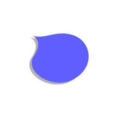 Cute Text Box Speech Bubble Template