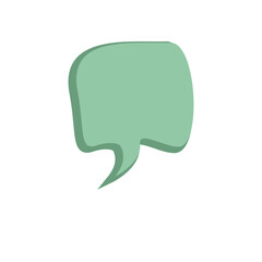 Cute Text Box Speech Bubble Template