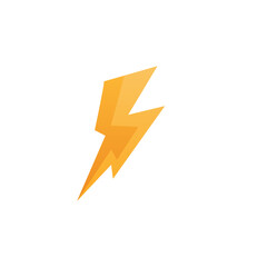 Lightning Flash Yellow Template