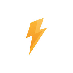 Lightning Flash Yellow Template