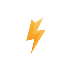 Lightning Flash Yellow Template