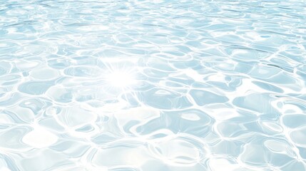 Obraz premium Abstract Blue Water Texture Background Ripples Reflections Light