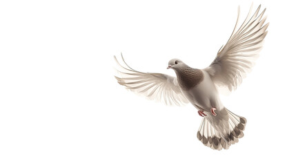 Naklejka premium pigeon on a transparent background