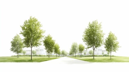 Obraz premium Empowering Communities through Sustainable Urban Planning and Eco-Conscious Design