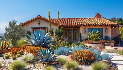 Drought tolerant landscaping - Generative AI