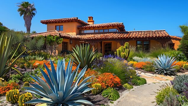 Drought tolerant landscaping - Generative AI