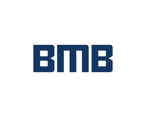 BMB Logo design vector template. BMB