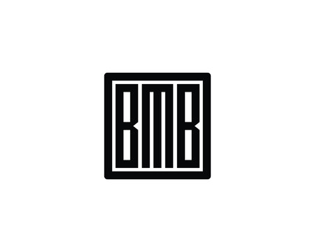 BMB Logo design vector template. BMB
