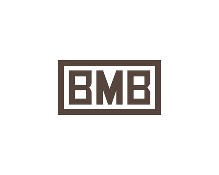 BMB Logo design vector template. BMB