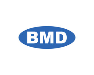BMD logo design vector template. BMD