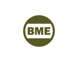 BME logo design vector template. BME