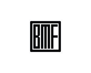 BMF logo design vector template. BMF