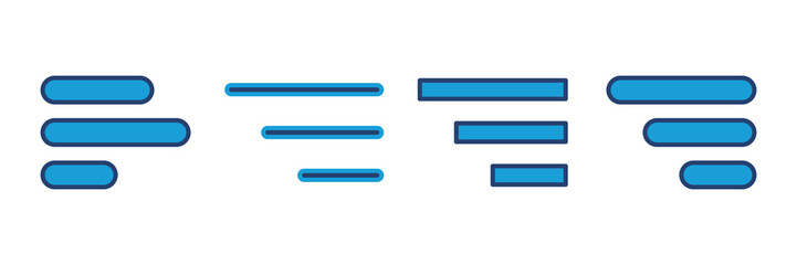 Fototapeta premium Menu Icon vector. web menu icon. hamburger menu symbol