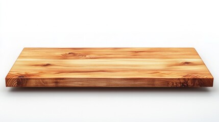 Rustic Wooden Cutting Board with Natural Grain Patterns