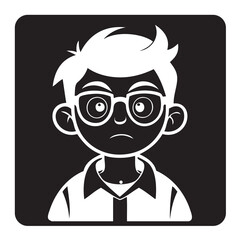 Icon for indecisive nerd