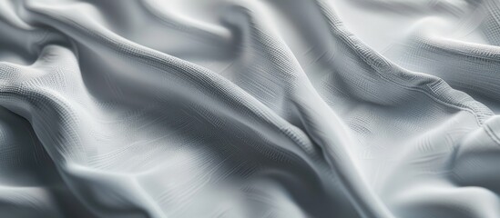 Obraz premium Detailed Cotton T Shirt Edges Mockup