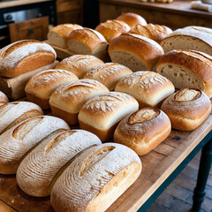 artificial intelligence realistic bread background