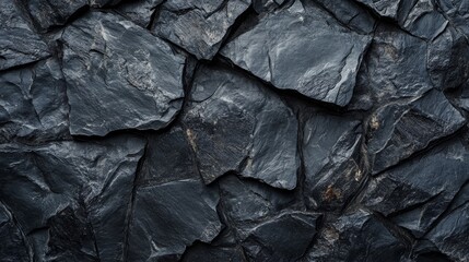 Black stone texture background