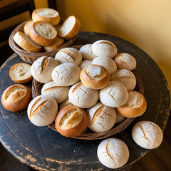 artificial intelligence realistic bread background