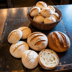 artificial intelligence realistic bread background