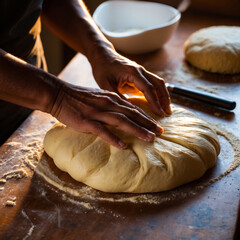 artificial intelligence realistic bread background