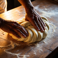 artificial intelligence realistic bread background