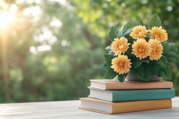 Organized Learning Space Books, Pens, and Supplies Ready for Exploration, Back to School Essentials for Students