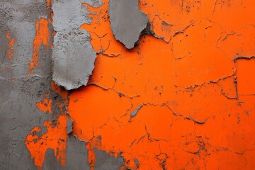 Orange Colorful Texture Paint Background Creative Asbtract Art Concrete Wallpaper , ai