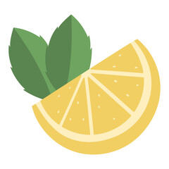 slice of lemon illustration