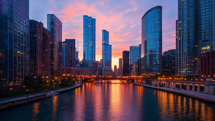 Fototapeta premium city cityscape