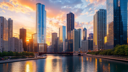 Fototapeta premium city cityscape