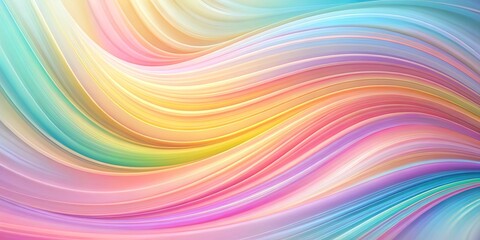 Abstract pastel twirling lines background for wallpaper headers
