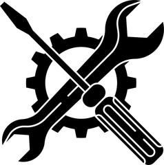 Mechanic icon vector illustration