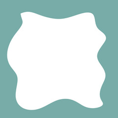 Framed Hollow Abstract Shapes