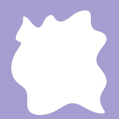 Framed Hollow Abstract Shapes