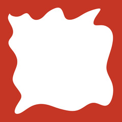 Framed Hollow Abstract Shapes