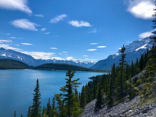 lake in the mountains