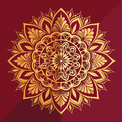 Luxury mandala background design. 
