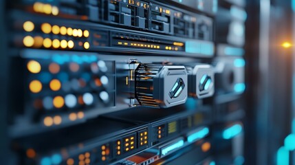 Secure Digital Blueprint for Data Storage with Primary and Alternative Backup Options