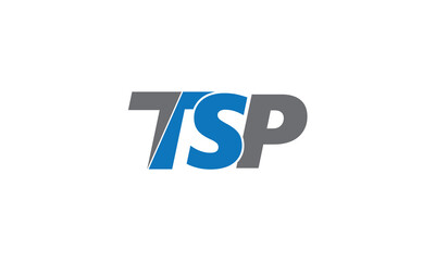 TSP logo monogram, TSP letter logo design. TSP creative initials letter logo concept. TSP letter design.
