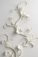 Elegant white background