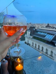aperol spritz in Vienna