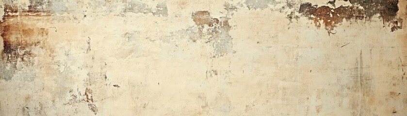 Obraz premium Weathered Beige Wall Texture Background